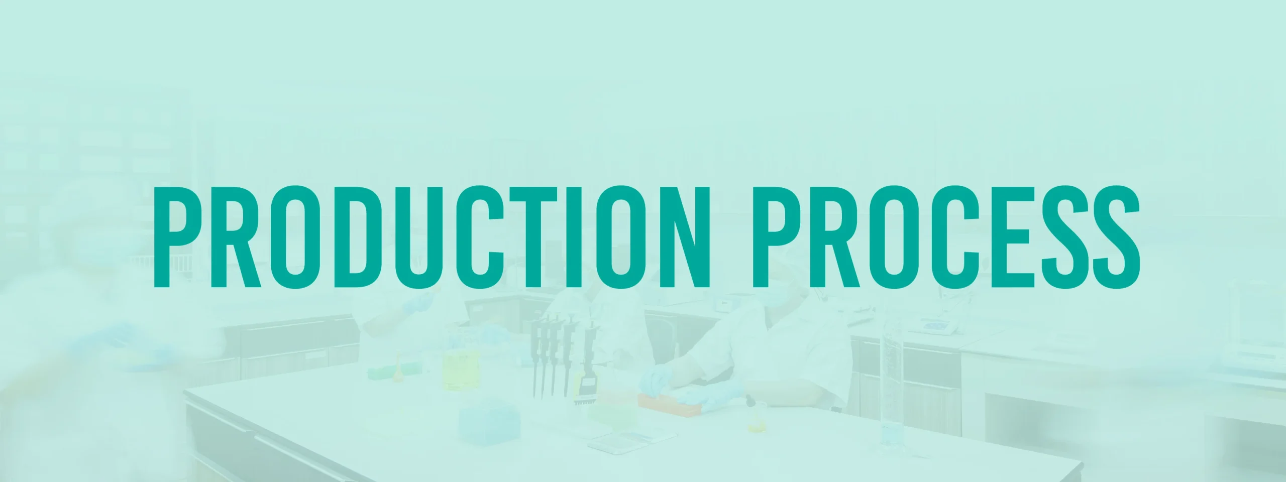 กระบวนการทำงานผลิตอาหารเสริม